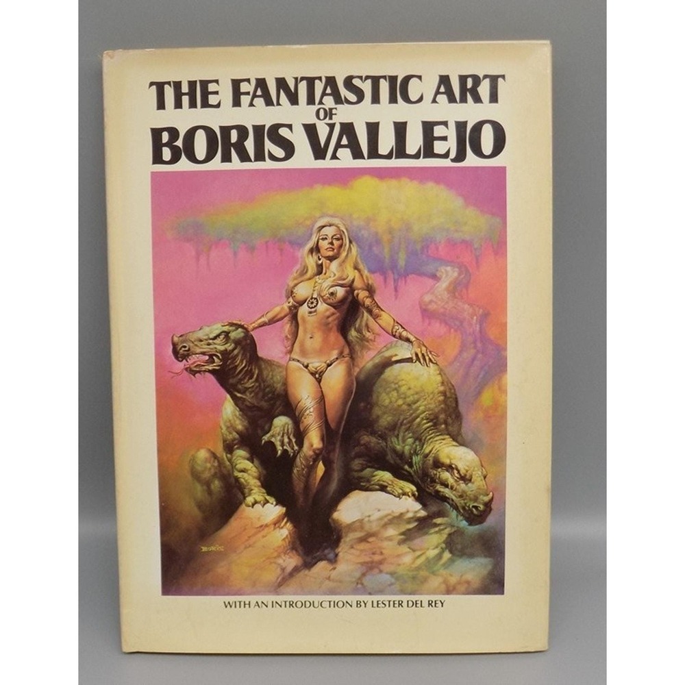 1st Ed 1978 The Fantastic Art of Boris Vallejo HB/DJ Collectible Art Book Sci Fi